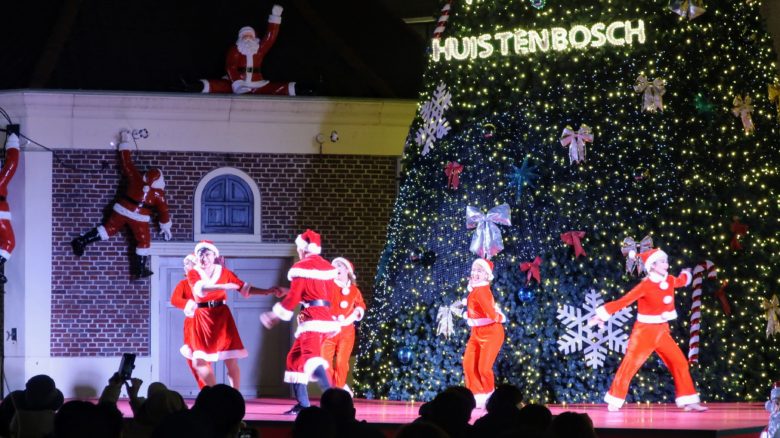 ハウステンボス クリスマス イルミネーション 点灯式